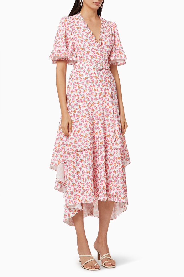 

Amanda Floral Dress, Pink