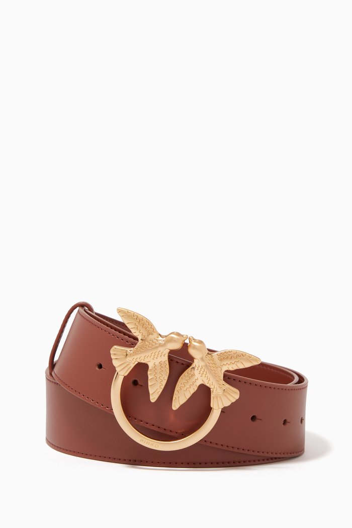 

Berry Simply 12 Belt in Leather, Brown