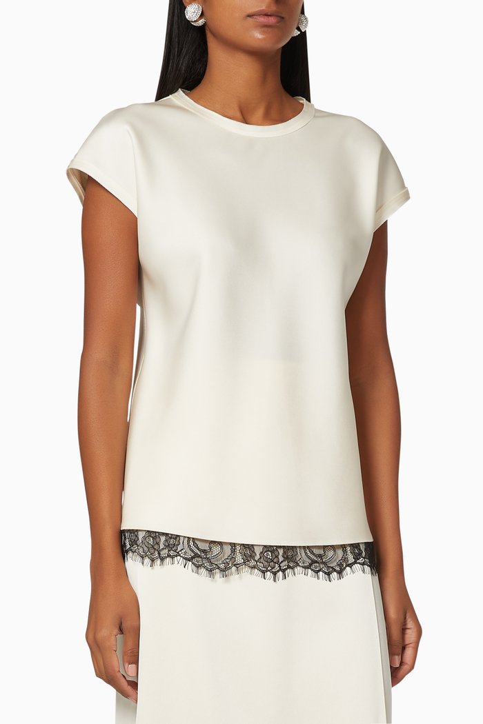 Gloss Slip T-Shirt, Neutral