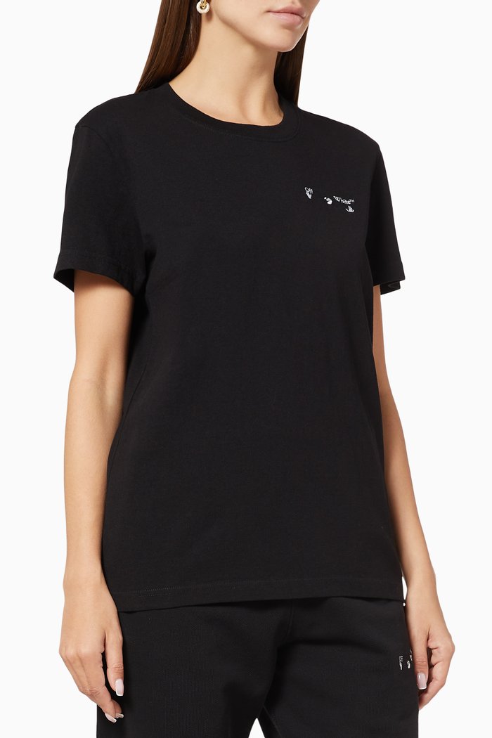 

Big Logo Cotton T-Shirt, Black