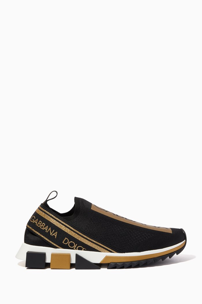 

Sorrento Sneakers in Stretch Mesh, Black