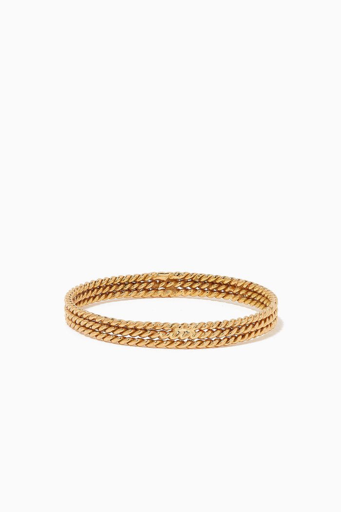 

Life Line Triple Ring in 18kt Yellow Gold, Rose gold