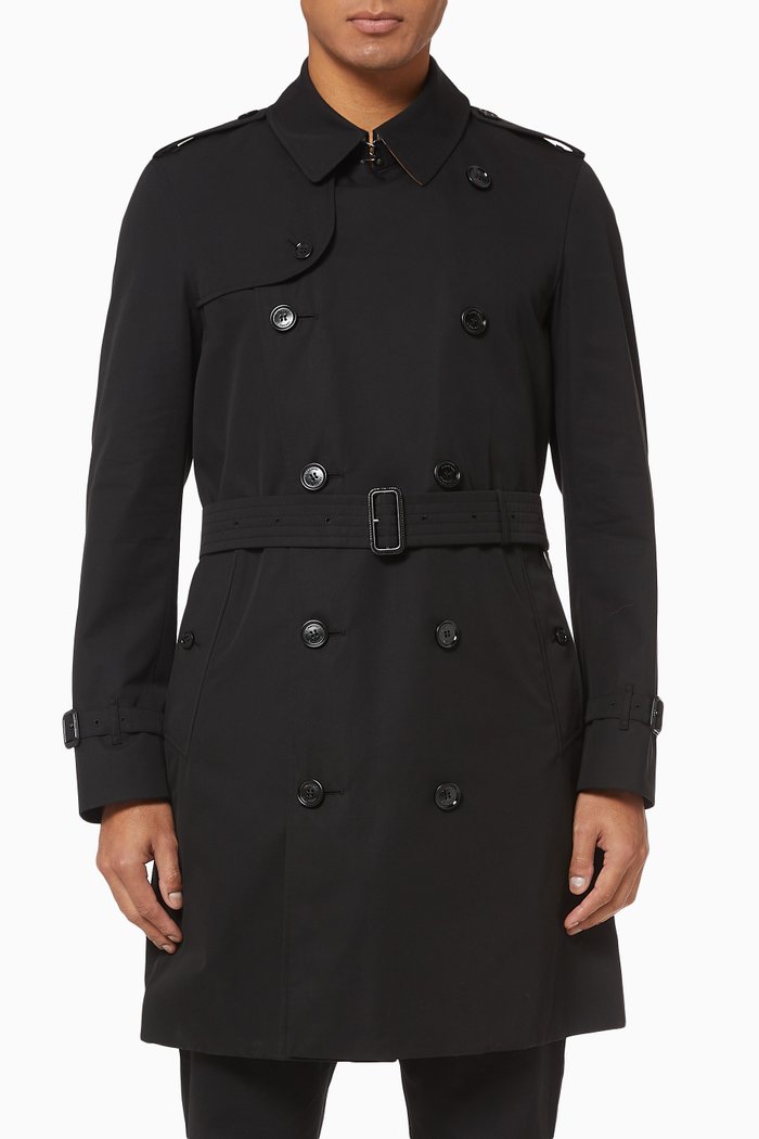 

The Mid-length Chelsea Heritage Trench Coat, Black