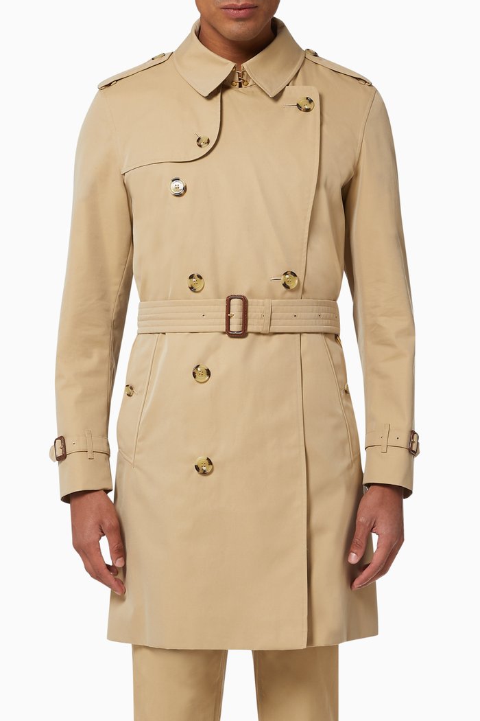 

The Mid-length Kensington Heritage Trench Coat, Neutral