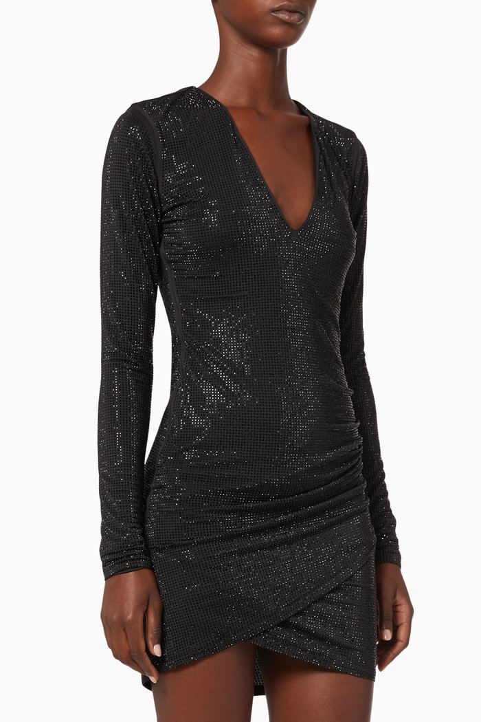 

Lunazione Bodycon Mini Dress, Black