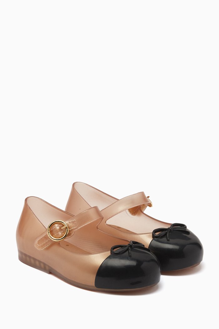 

Sweet Love Cap Toe Ballet Flats, Brown