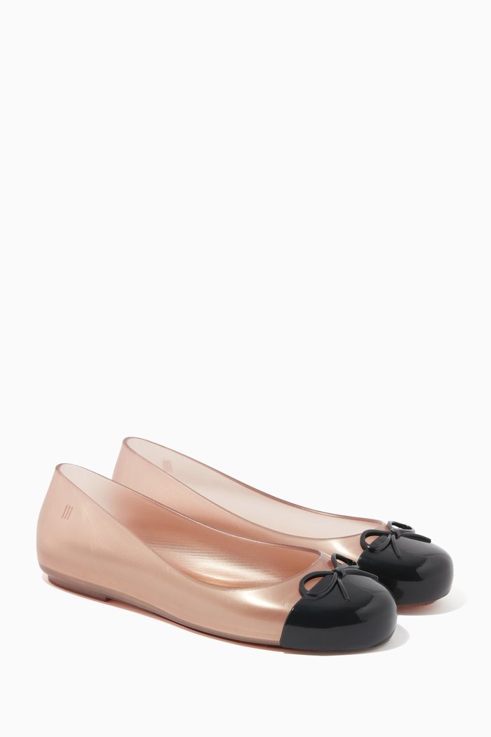 

Sweet Love Cap Toe Ballerinas, Gold