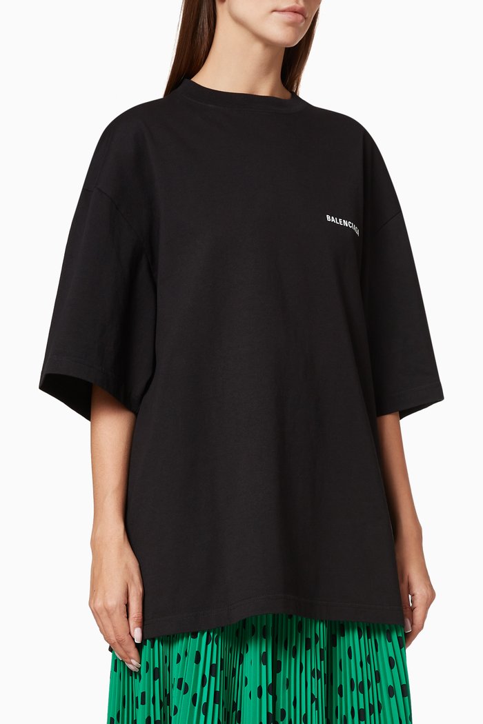 

Défilé XL Fit T-Shirt in Vintage Jersey, Black
