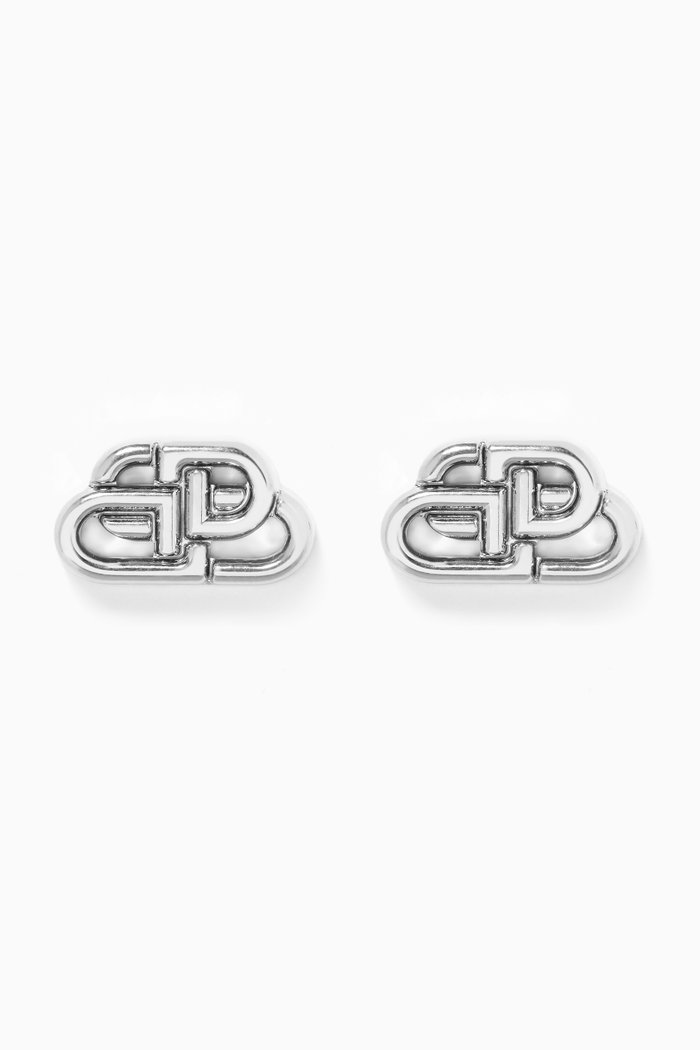 

BB XS Stud Earrings in Brass, Silver