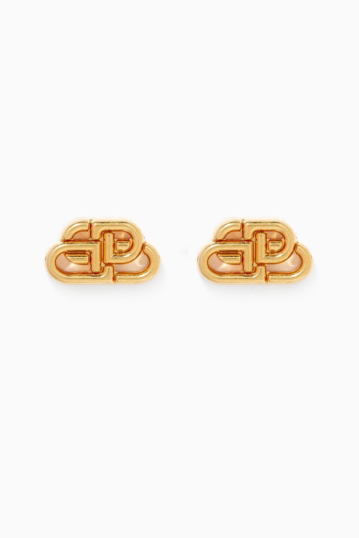 

BB XS Stud Earrings in Brass, Gold
