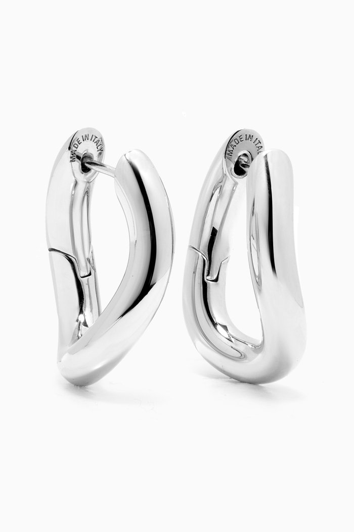 

Loop XS Earrings in Shiny Brass, Silver