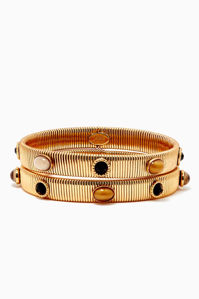 

Stack Bracelet, Set of 2, Multicolour