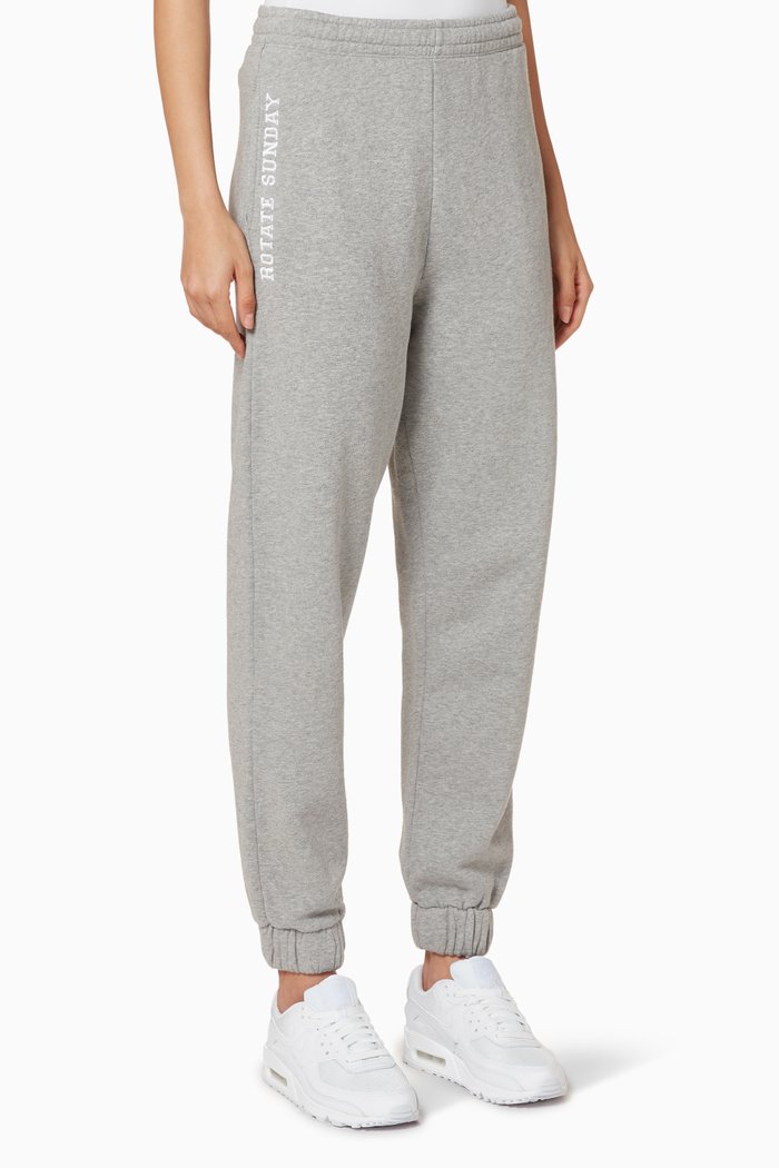 

Mimi Cotton Sweatpants, Grey
