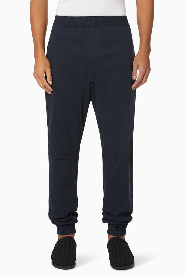 

Heavy Japanese Jersey Trackpants, Blue