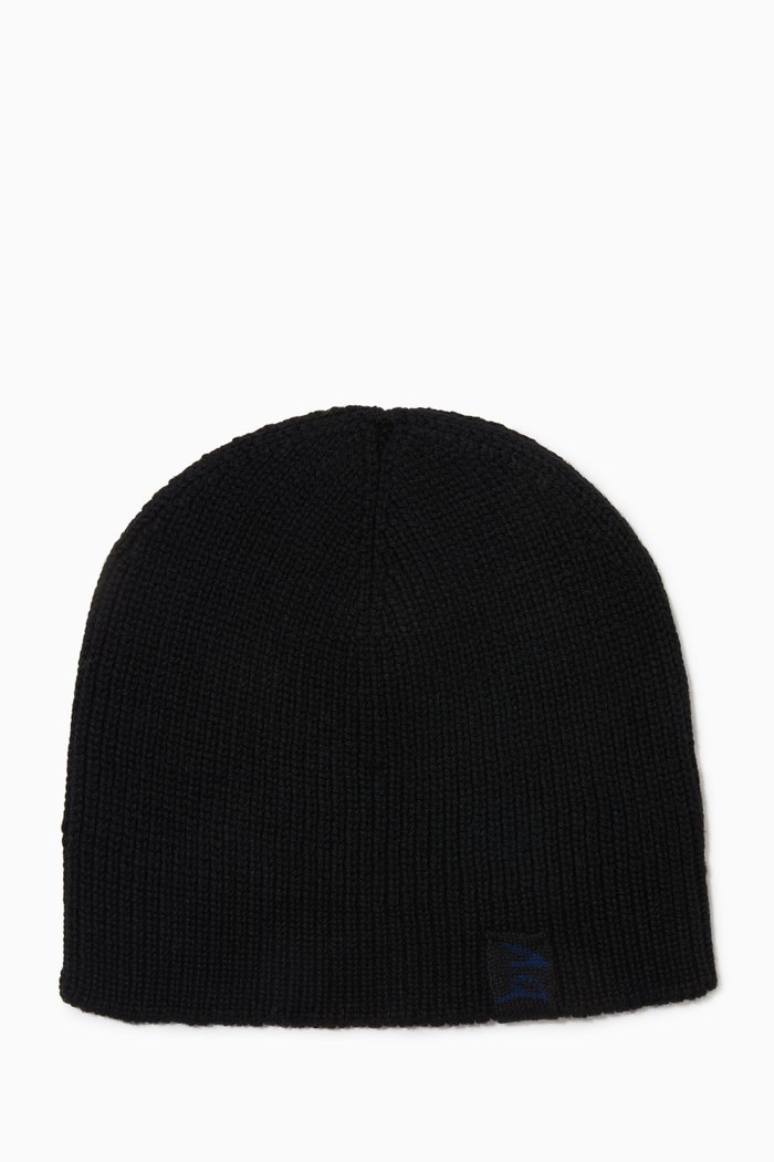 

Beanie in Wool Knit, Black