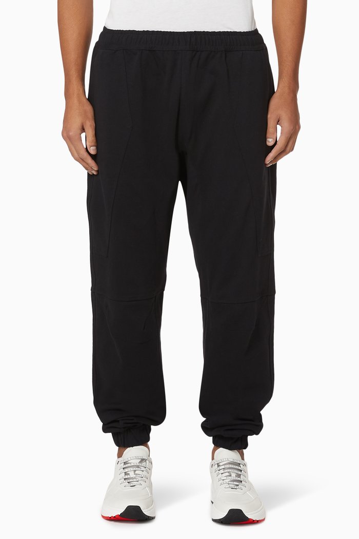 

Heavy Japanese Jersey Trackpants, Black