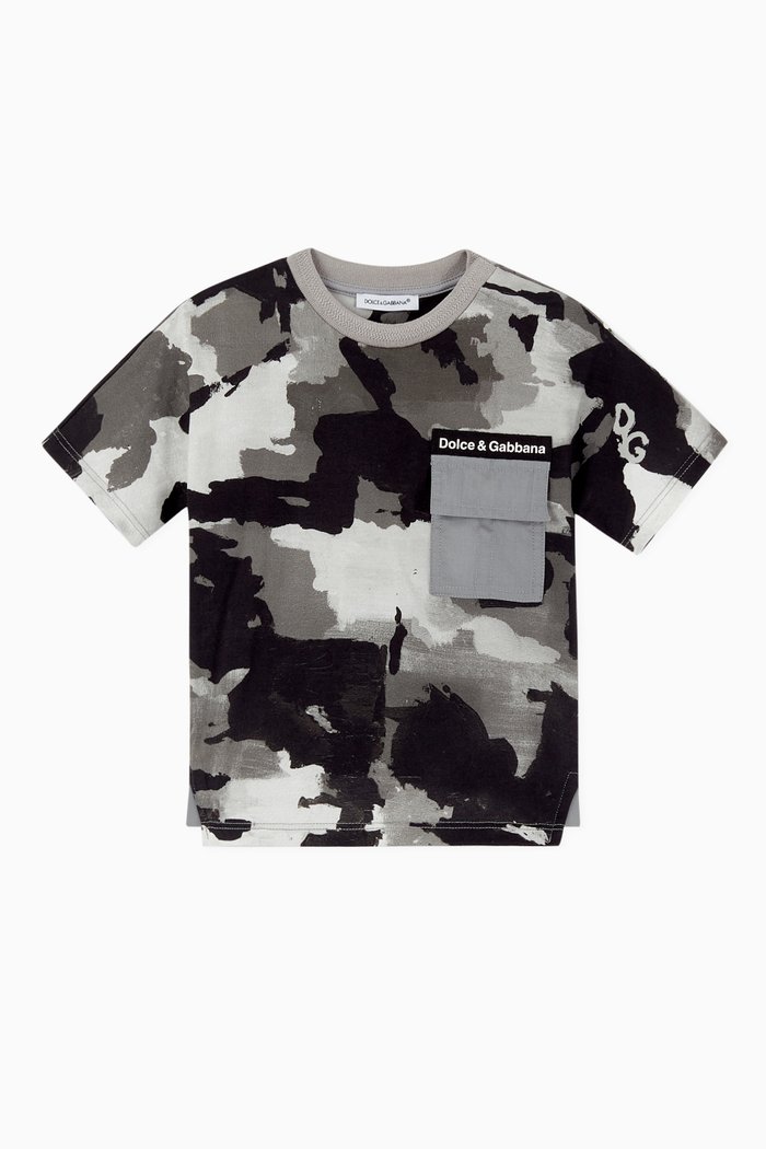 

Camouflage Graphic T-Shirt, Multicolour