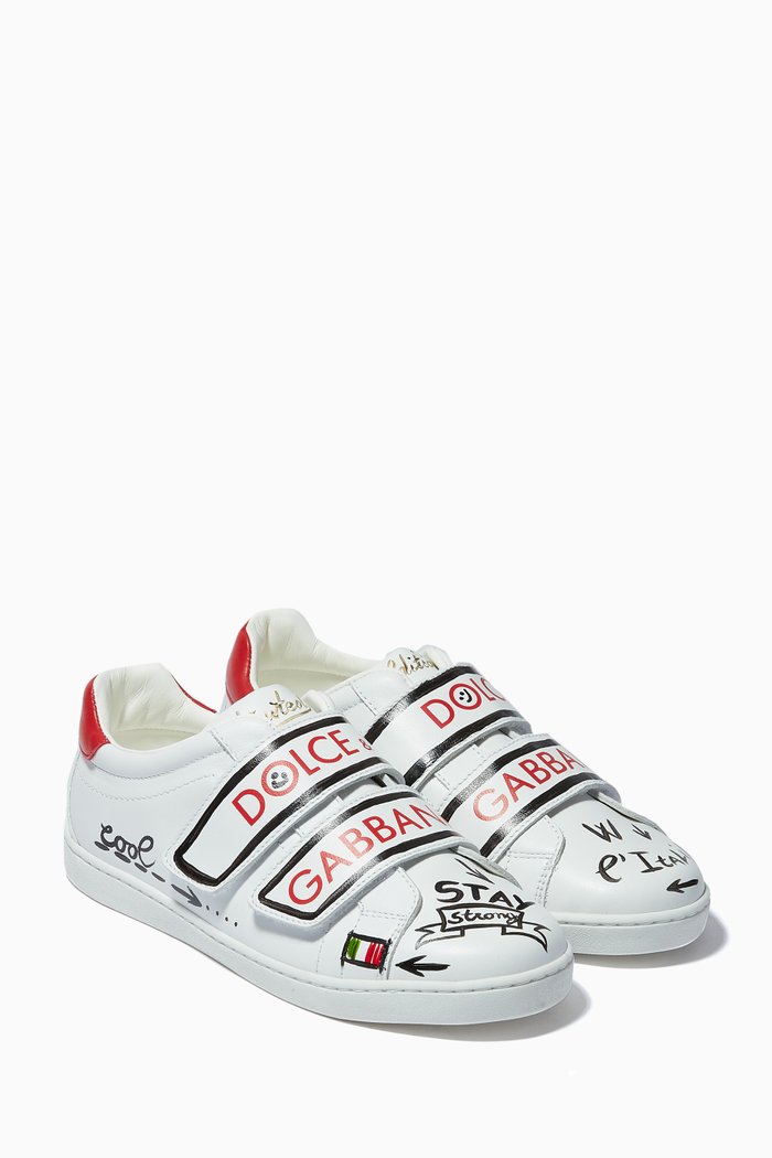 

DNA Sneakers in Nappa Leather, White
