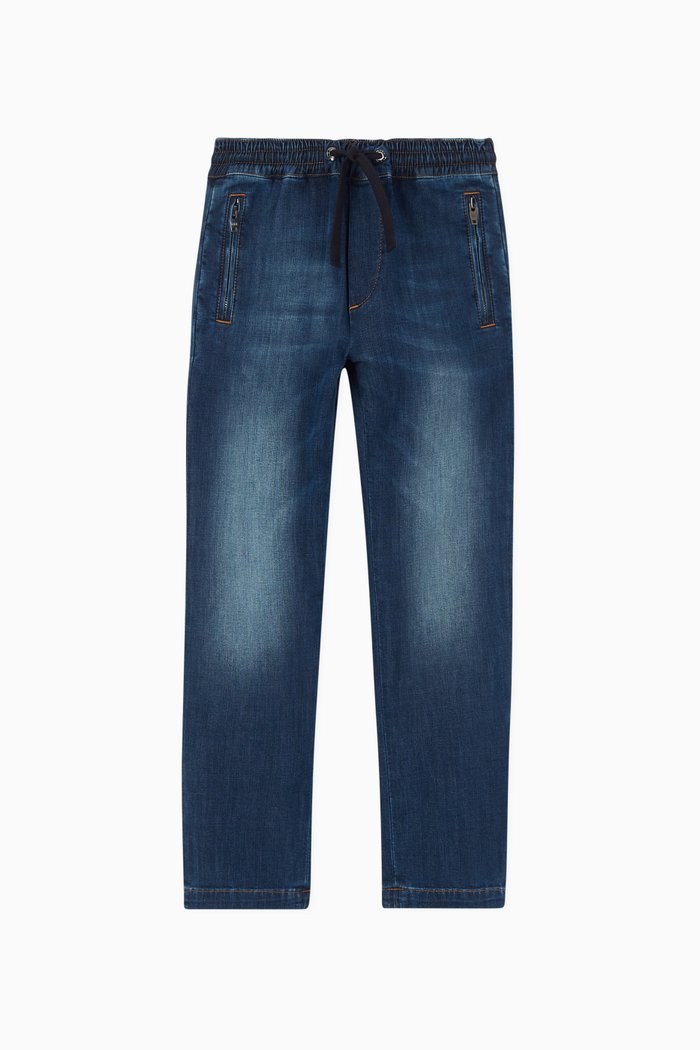 

X Generation Stretch Denim Jeans, Blue