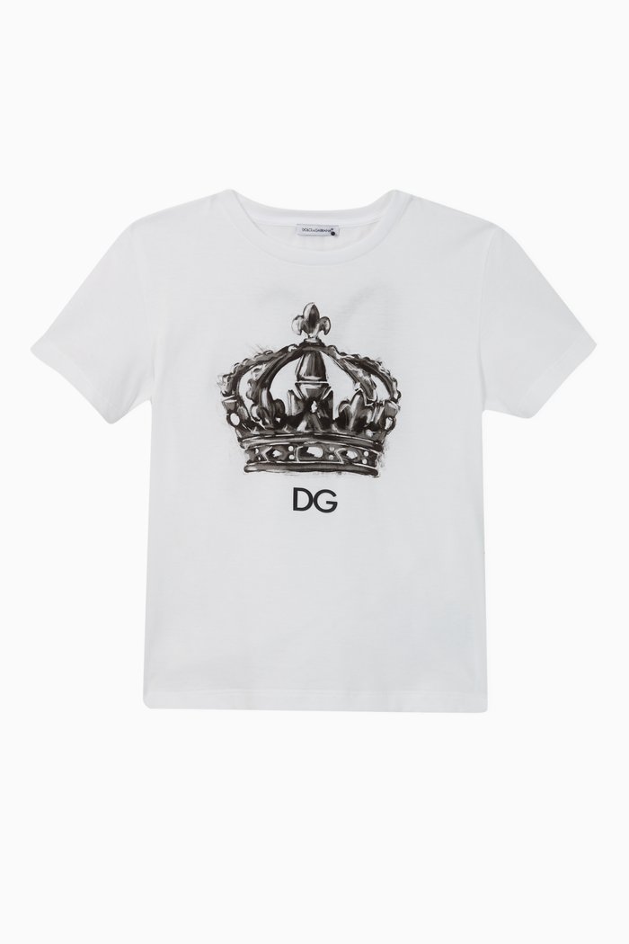 

Crown DG Cotton T-shirt, White