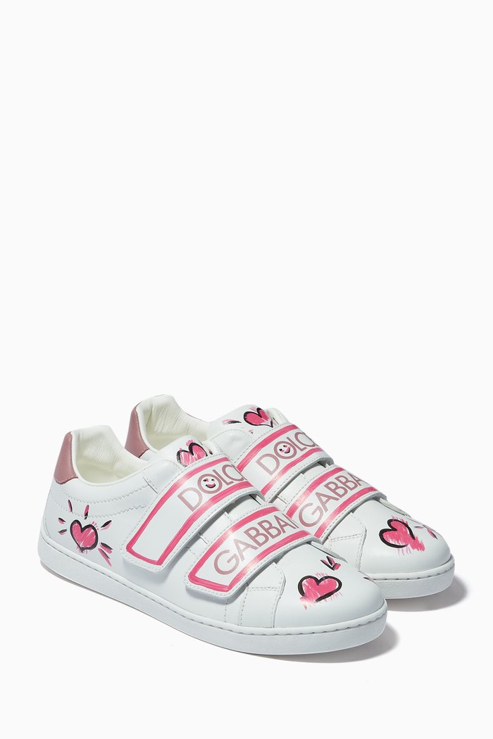 

Power Pastel Sneakers in Nappa, White