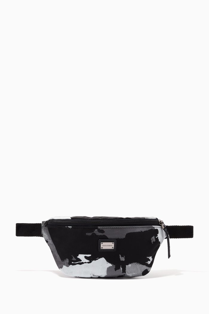 

Belt Bag in Camouflage Nylon, Multicolour