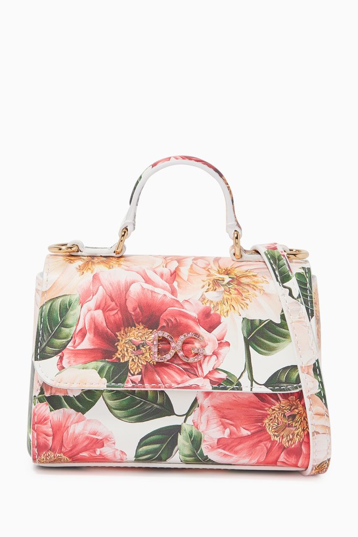 

Sicily Bag in Camellia Leather, Red