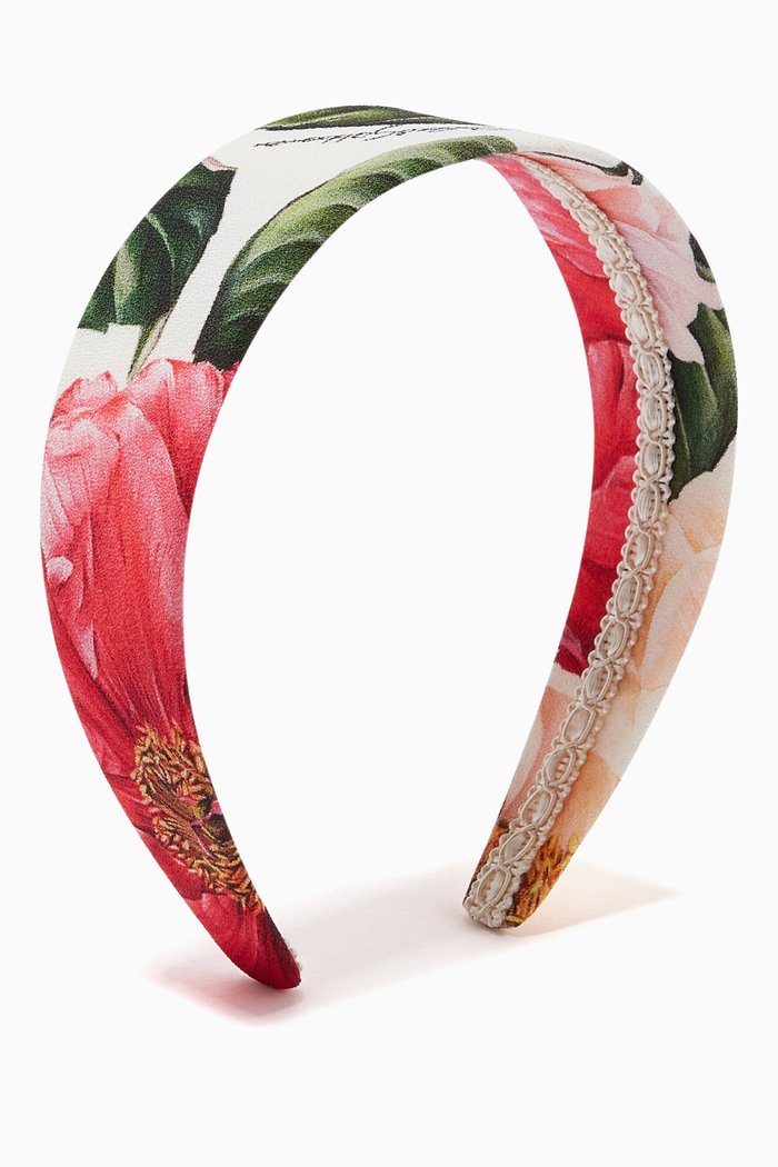 

Cady Headband in Camellia Viscose, Multicolour