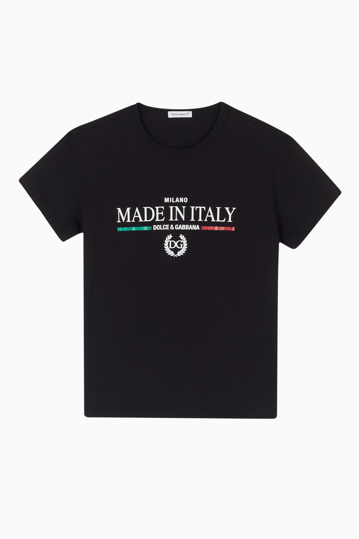 

Made In Italy Graphic T-Shirt, Black