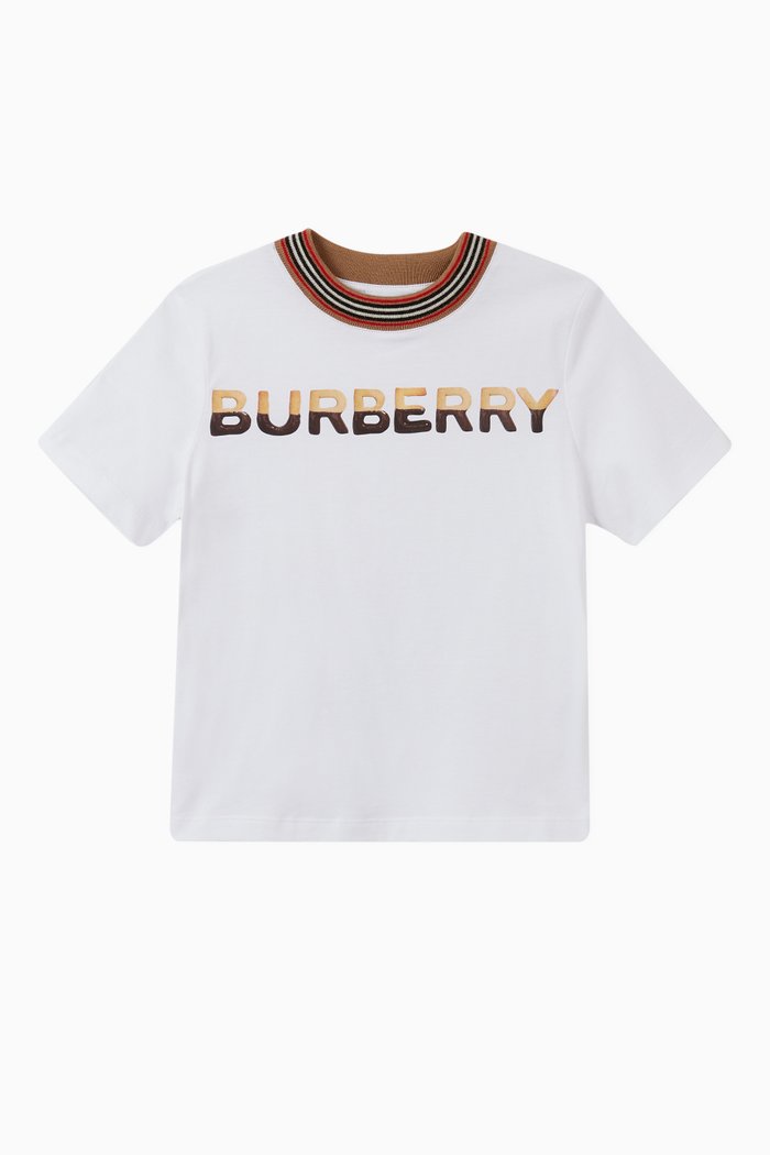 

Confectionery Logo Cotton T-shirt, White