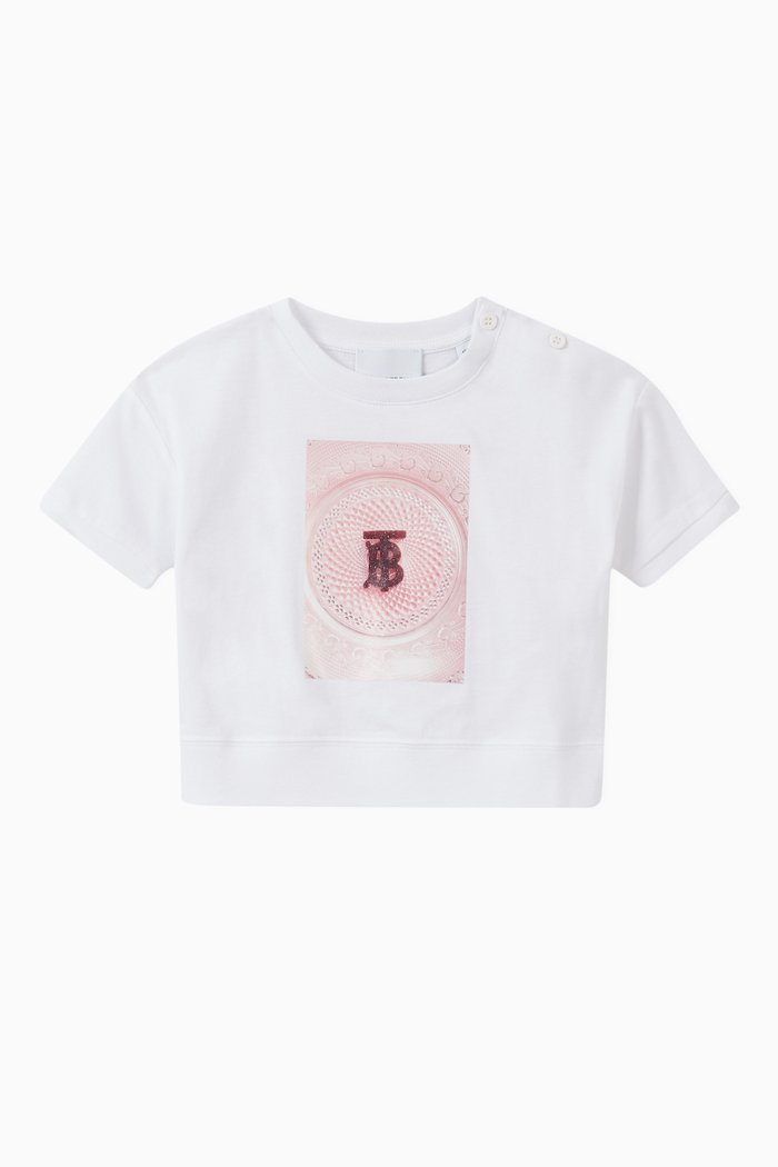 

Confectionery Cotton T-shirt, White