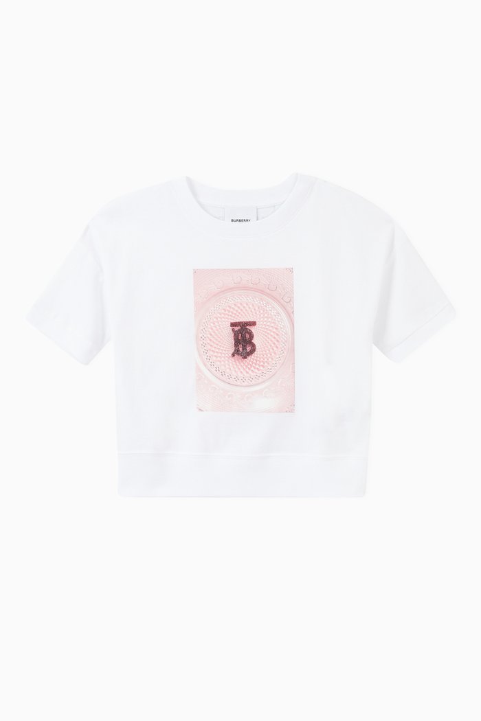 

Confectionery Cotton T-shirt, White