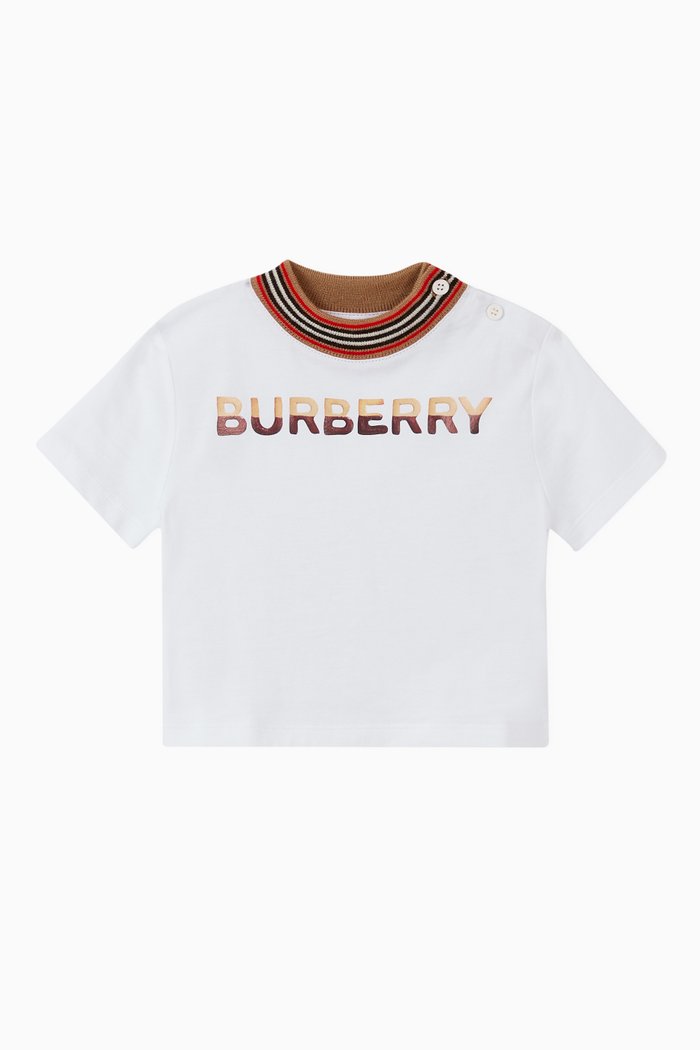 

Confectionery Logo Cotton T-shirt, White