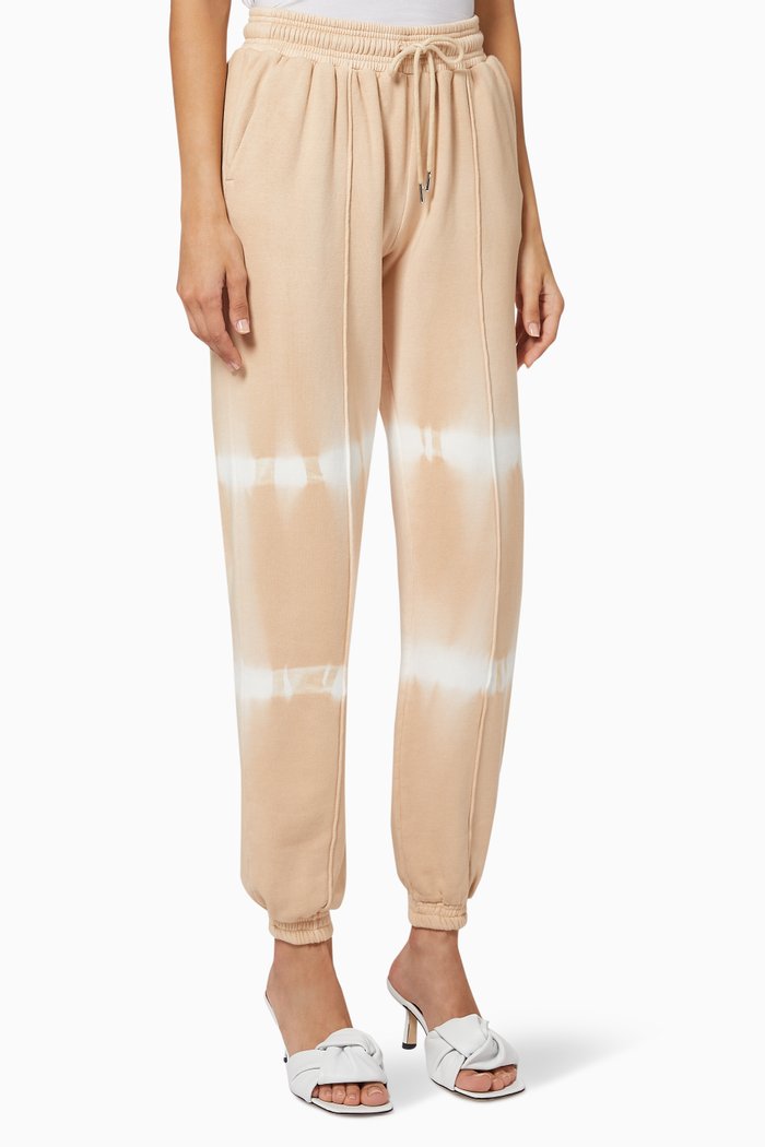 

Striped Tie Dye Boy Fit Sweatpants, Neutral