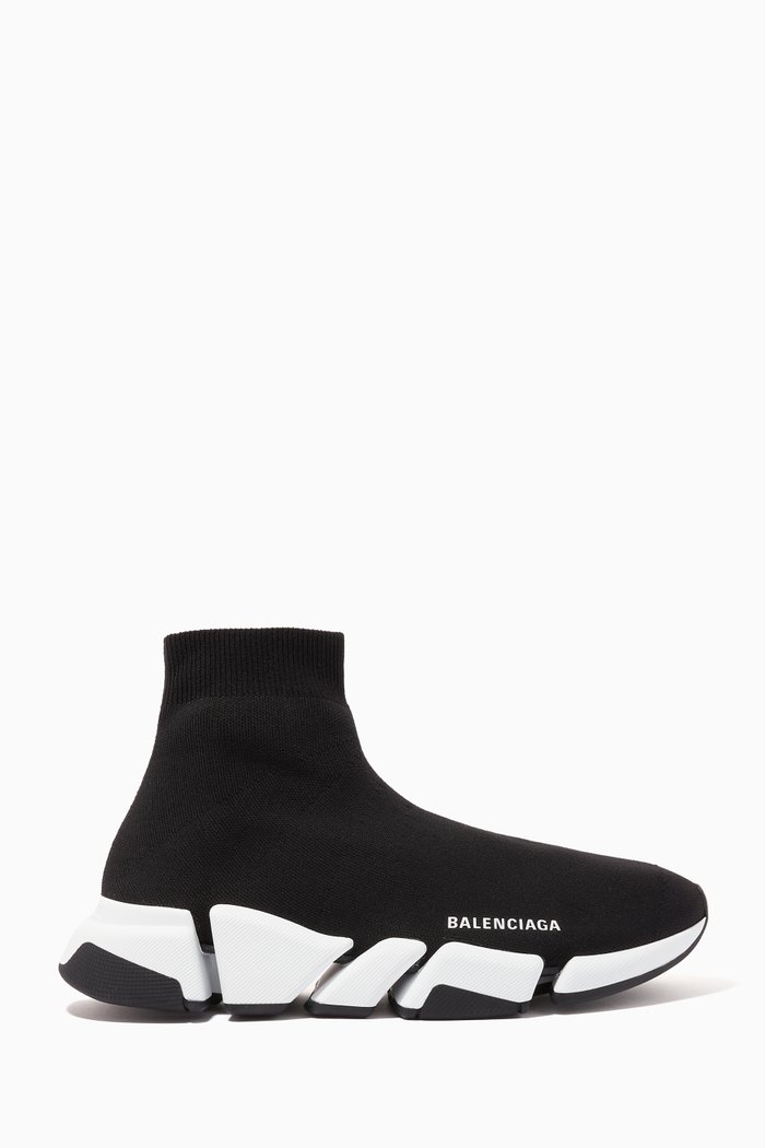 

Speed 2.0 Sneakers in Recycled Knit, Black