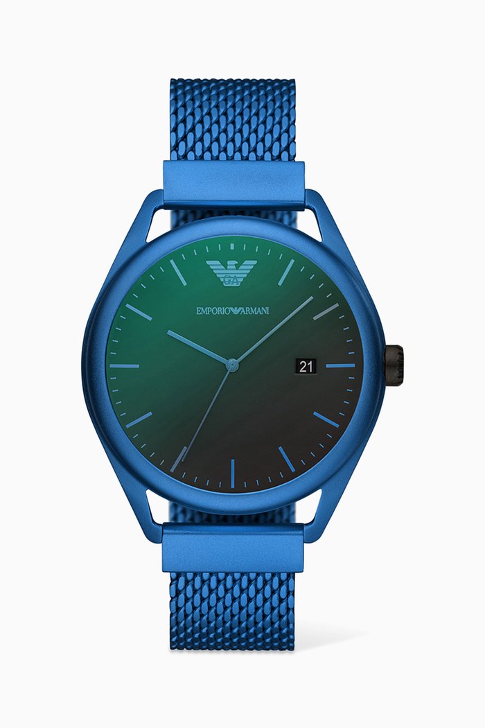 

Matteo Quartz Watch, Blue