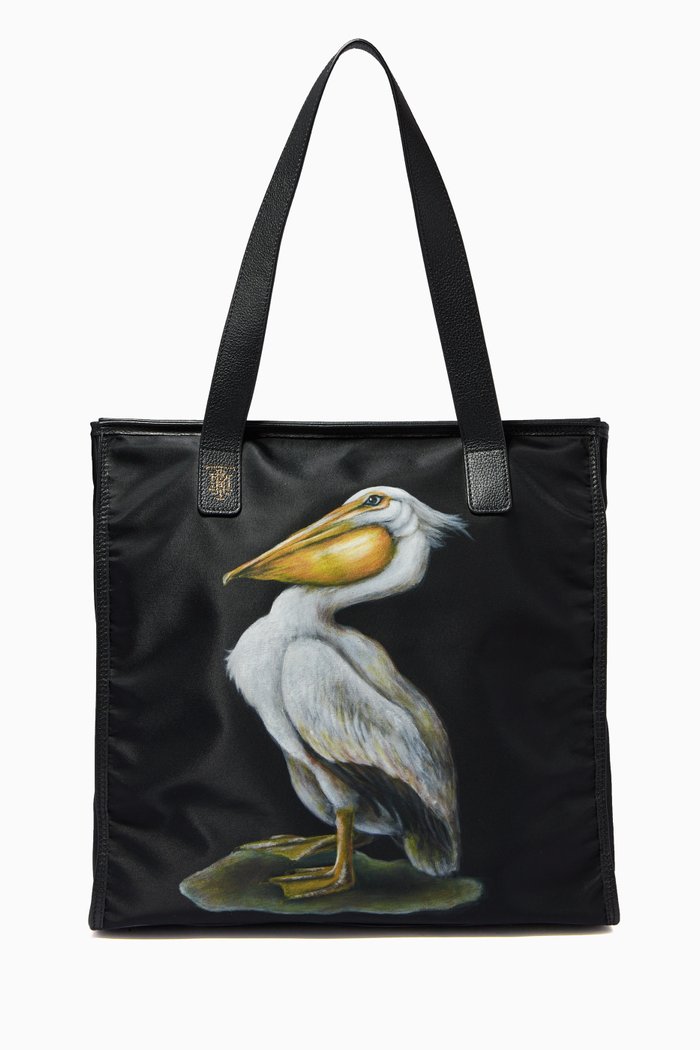 

Pelican 14k Tote Bag in Nylon, Black