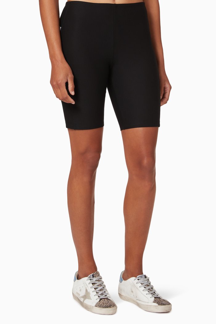 

Logo Band Cycling Shorts, Black