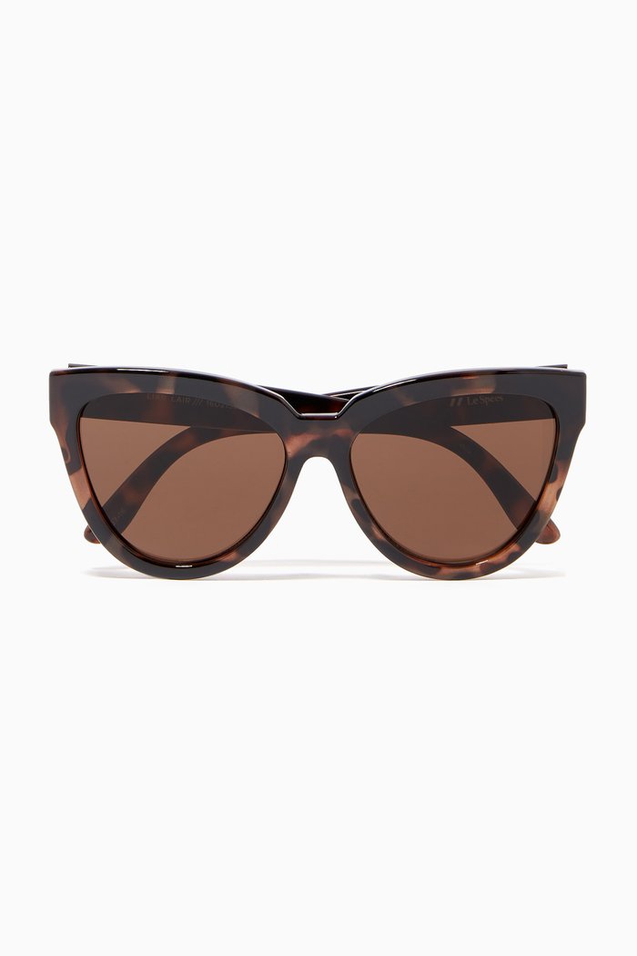 

Liar Liar Cat-Eye Sunglasses, Brown