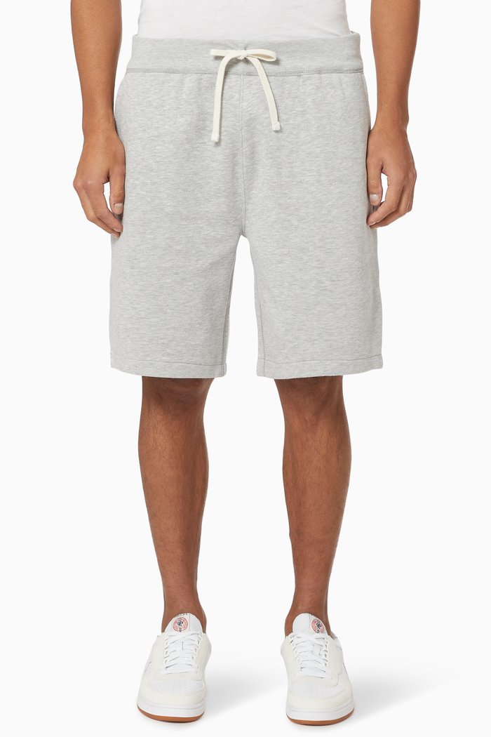 

Athletic Cotton Shorts, Grey