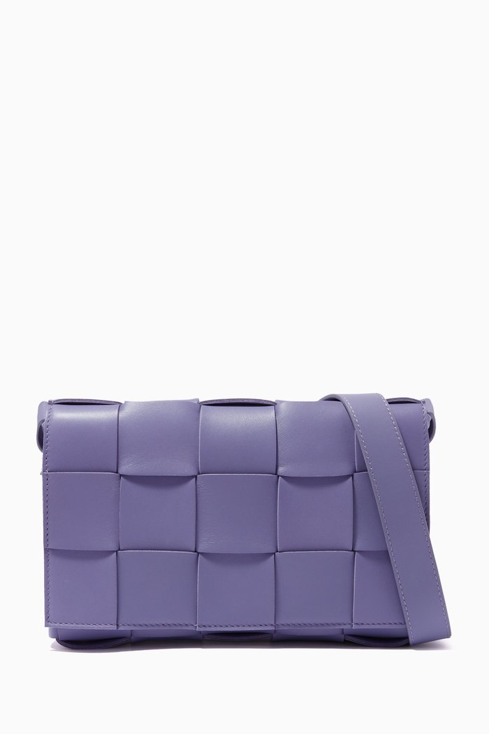 

Cassette Bag in Nappa, Purple
