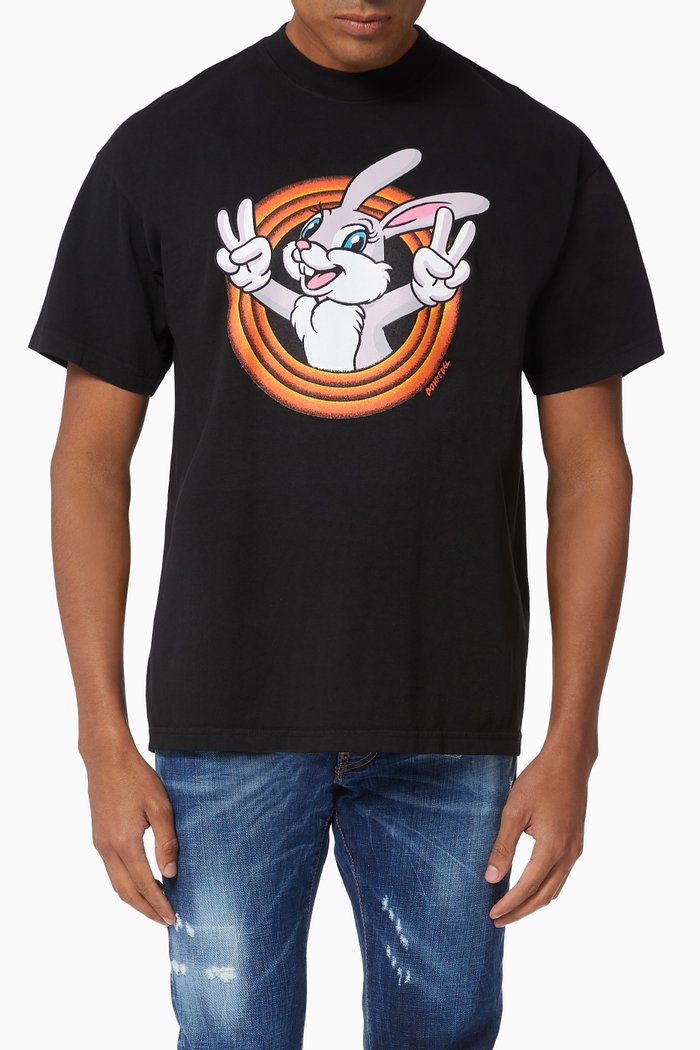 

Humper Box Cotton T-shirt, Black