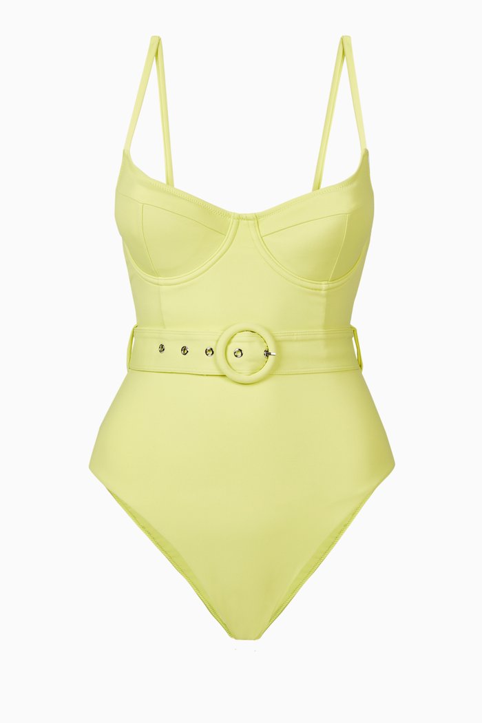 

Noa One-Piece Swimsuit, Yellow