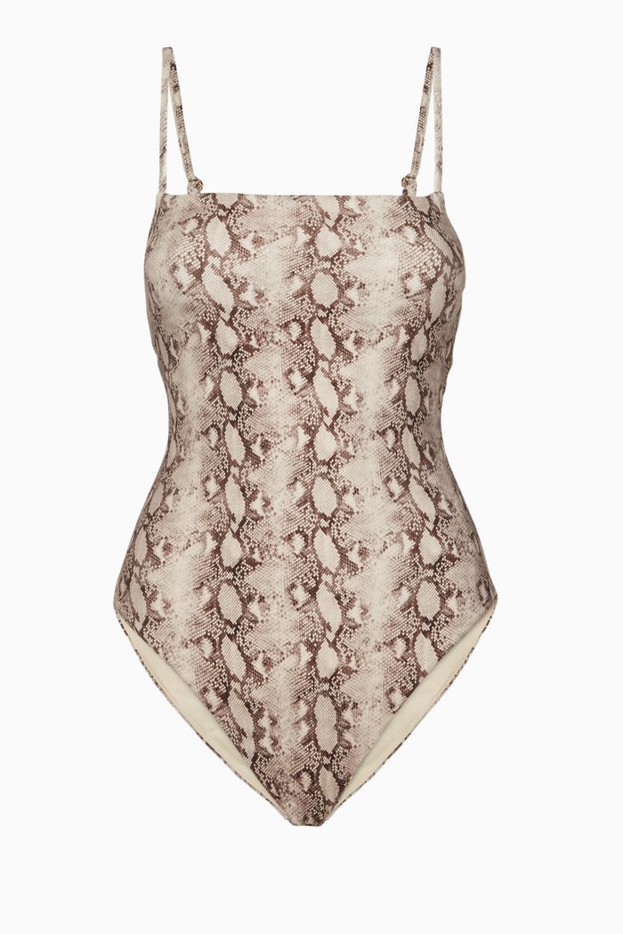 

Calla Animal Print Swimsuit, Multicolour