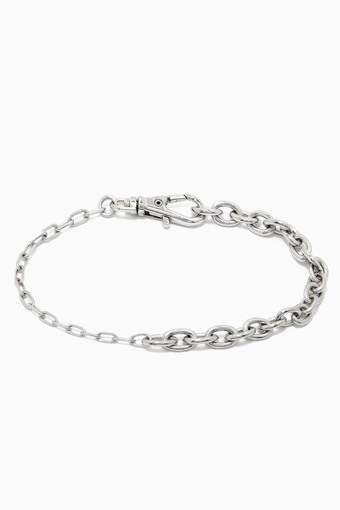 

The Harry Chain Bracelet in Silver Plating