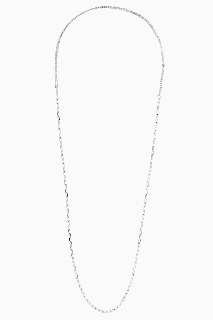 

The Clyde Necklace in Silver Plating