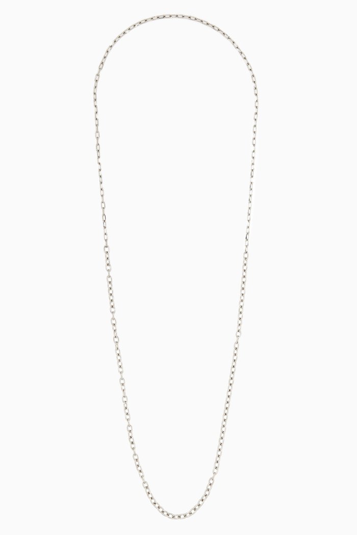 

The Nicholas Necklace in Silver Plating