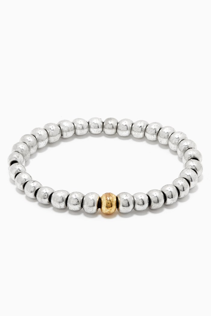 

The Clement Bracelet in Silver & Gold Plating