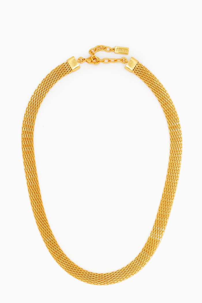 

Essence Necklace in 24kt Gold Plating