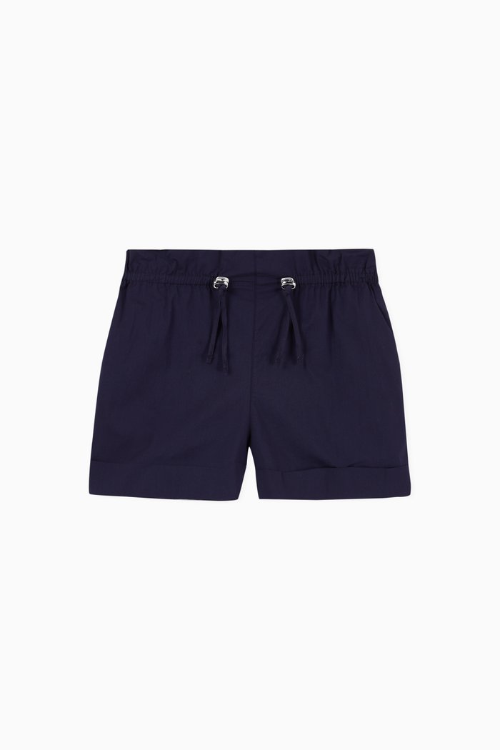 

Callie Paper Bag Short, Blue